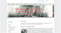 Desktop Screenshot of kabristan.org.uk